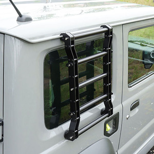 Echelle latérale en alliage d'aluminium pour <span class=keywords><strong>Suzuki</strong></span> <span class=keywords><strong>Jimny</strong></span> JB64 JB74 2018 + Year Offroad Car Accessories Designed in 4x4 Style - Product Image 4