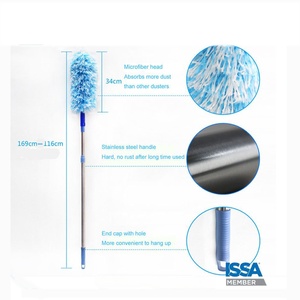 Plumeau en microfibre multi-usages avec manche télescopique en métal et plastique - Product Image 6