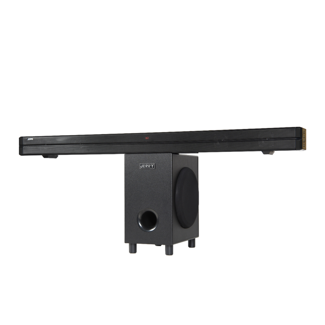OEM ODM ETISTAA Home TV Soundbar for for Home Theater Systems Subwoofer Wooden Remote Control 360stereo 100W 5 Speakers