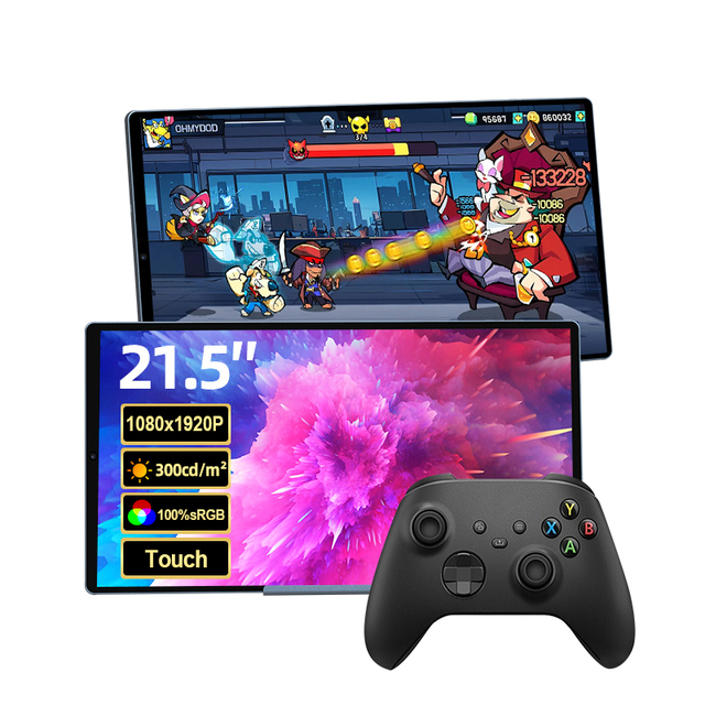 2024 New 21.5 Inch Capacitive Touch Screen Monitor Android 12 Tablet 1080P 60Hz IPS LCD Ultra Thin Smart Gaming Monitor USB for