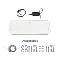 Lecteur de système de sécurité d'accès de porte UHF RFID 860-960MHz EAS Système antivol pour la prévention des pertes de magasin de détail