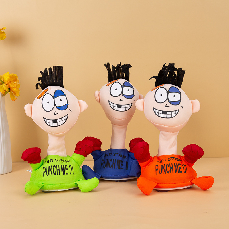 Горячая Распродажа креативная Мужская электрическая игрушка антистресс кричащая Мягкая кукла Мультяшные плюшевые игрушки