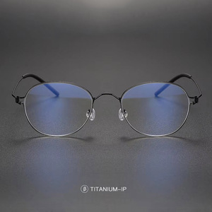 نظارات عيون مستديرة بتصميم إيطالي عتيق مع إطارات نظارات نظارات ماسية بنمط مطبوع - Product Image 2