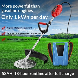 Désherbeuse agricole à dos haute puissance DIY Orchard avec batterie au lithium pour la remise en état et l'aménagement paysager - Product Image 4