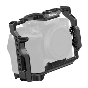 Cage de Caméra en Alliage d'Aluminium Plateforme Vidéo pour Appareil Photo Hybride Plein Format <span class=keywords><strong>Sony</strong></span> <span class=keywords><strong>A7R</strong></span> V/A7 IV - Product Image 4