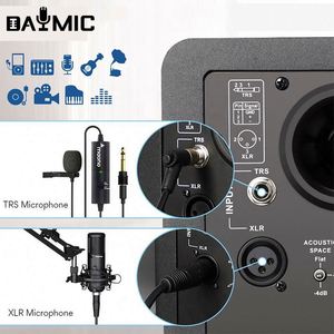 AOSHEN BX5D2 Enceintes de studio actives en bois à deux voies de 5 pouces, noires, pour diffusion en direct et ordinateur - Product Image 3