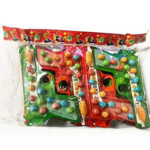 Bonbons Jouets en Gros, Confiseries Personnalisées sous Marque Privée, Boules de <span class=keywords><strong>Chewing</strong></span>-<span class=keywords><strong>gum</strong></span> Multicolores en Forme de Pistolet, Goût Fruité - Product Image 5