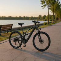 Vélo électrique 26 pouces, vélo électrique 400W 36V, vélo de banlieue avec suspension de fourche avant et frein à disque pour adultes