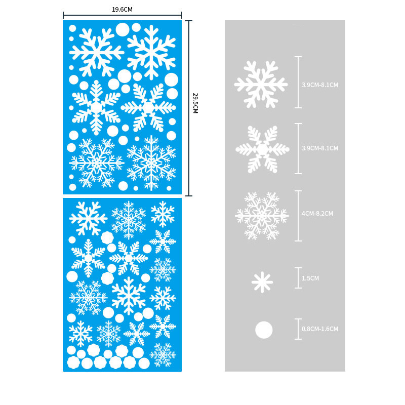 Bq013 white snowflake (classic)