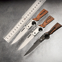 Couteau pliant multifonctionnel portable en acier inoxydable, tactique, de survie sur le terrain, utilitaire, personnalisable OEM, bricolage