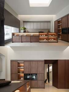 Meuble de cuisine avec évier, profil en aluminium italien pour verre, modèle de rangement, système complet d'armoires et d'accessoires de cuisine - Product Image 4