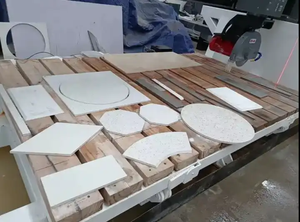 5-Achsen CNC-Brückensäge Automatische Fräsmaschine für Marmor, Granit, Quarzplatten, Küchenspülen, Arbeitsplatten und Steinschneidemaschine - Product Image 6