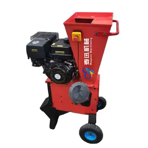 Hot bán 15HP lâm nghiệp máy móc chuyên nghiệp CE được phê duyệt tự thức ăn Xăng gỗ cành cây Shredder chipper