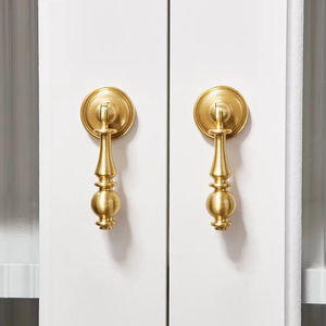 SANTAYA laiton armoire porte poignées et boutons Antique tiroir T barre tire Vintage cuisine placard poignée garde-robe tirer matériel - Product Image 6