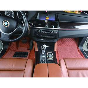 Alfombrilla para el suelo del coche 7D para todo tipo de clima, alfombrillas para el suelo del coche 7D de cuero de doble capa con buen ajuste, uso para <span class=keywords><strong>SPOTAGE</strong></span> 2018 - Product Image 6