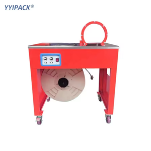 Anneau comme arc-en-ciel Machine à emballer interrupteur au pied thermofusible 8-15mm cerclage machine à ruban avec orbite Lager - Product Image 4