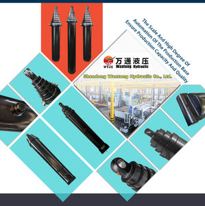 Wantong מותאם אישית רב-במה כבדה מזבלה משאית הרמת ו גליל הידראולי טלסקופי - Product Image 5