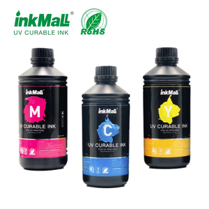 Encres à jet d'encre durcissables aux UV, encres neutres, encres UV hybrides compatibles avec les matériaux flexibles et rigides. - Product Image 1