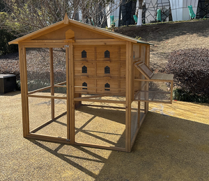 Uitverkoop van 9 houten duivenhokken, renhokken en nestkasten voor duiven, voor huisdieren & meubels - Product Image 4