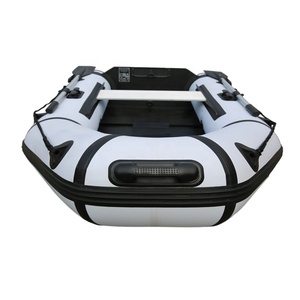 Bote Inflable Solarmarine para 3 Personas con Piso <span class=keywords><strong>de</strong></span> <span class=keywords><strong>Madera</strong></span>, Motor Eléctrico <span class=keywords><strong>de</strong></span> PVC y Remos - Product Image 4