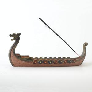 Nouveauté <span class=keywords><strong>2022</strong></span> : Artisanat en résine Dragon Boat pour encens, idéal pour salon et bureau - Product Image 2