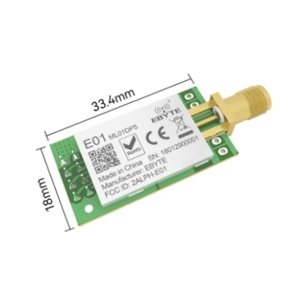 Module RF SPI NRF24L01 PA LNA 2,4 GHz E01-ML01DP5, portée longue distance 2,5 km, 20 dBm, émetteur-récepteur RF IoT pour Arduino NRF24L01P - Product Image 3