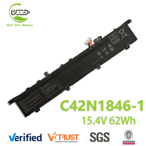 แบตเตอรี่แล็ปท็อปคุณภาพดีที่สุด รุ่น C42N1846-1 สำหรับ ASUS ZenBook Pro Duo UX581G <span class=keywords><strong>UX581GV</strong></span> - Product Image 1