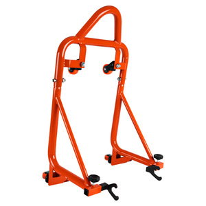 Cavalletto Regolabile per Moto con Ruote Universali, Supporto per Riparazione Ruota Posteriore - Product Image 4