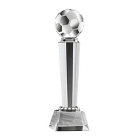 Fabrication de trophées de football haut de gamme, coupes en cristal pour baseball, tennis, golf, course automobile, récompenses pour les champions
