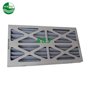 Imported MERV 8-14 polyester fiber ventilation pre-filter laminated mesh air filter media roll for home air conditioning system