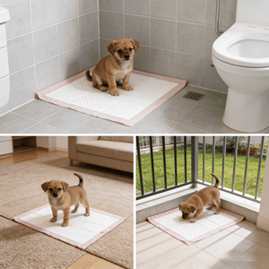 Nouvelle technologie, coussinets absorbants biodégradables pour l'entraînement des chiens, coussinets pour l'urine des chiens, coussinets pour chiots, 5 couches, coussinets jetables pour chiens - Product Image 1