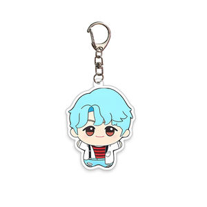 Llaveros Acrílicos <span class=keywords><strong>TinyTAN</strong></span> DNA de KPOP con Diseño de JUNGKOOK, TAEHYUNG, JIMIN, RM, SUGA, <span class=keywords><strong>J</strong></span>-<span class=keywords><strong>HOPE</strong></span> y JIN, Lindos Llaveros para Bolsos, Accesorios para Llaves, Regalo para Fans - Product Image 3
