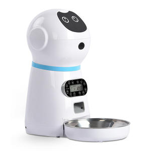 <span class=keywords><strong>Robot</strong></span> d'alimentation automatique pour animaux de compagnie Plateau d'alimentation intelligent pour chats chiens Bols solides pour chiens - Product Image 2