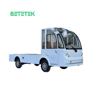 รถเข็นไฟฟ้า 2 ที่นั่ง รุ่น E Cargo Fan Mini Van พร้อมฉนวนกันความร้อนสำหรับบริการจัดเลี้ยง รถกอล์ฟสำหรับถนนที่ไม่เป็นสาธารณะ - Product Image 3