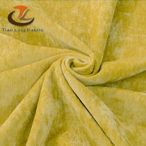 Tissu de <span class=keywords><strong>rideau</strong></span> en microfibre <span class=keywords><strong>double</strong></span> face 100 % polyester chenille tissé imperméable de haute qualité pour occultation textile de maison - Product Image 5