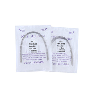 Fil orthodontique Ni-Ti activé thermiquement, arceaux supérieurs et inférieurs, 012 014 016 020, fil ovale rond, lot de 10 - Product Image 4