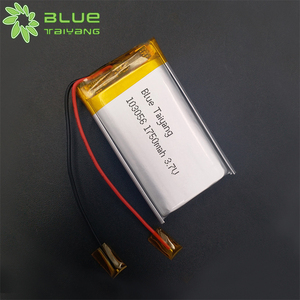 Blue Taiyang Baterías recargables de iones de litio 103056 1750mAh 3,7 V 1700mAh Batería 6.29wh Batería Lipo - Product Image 1