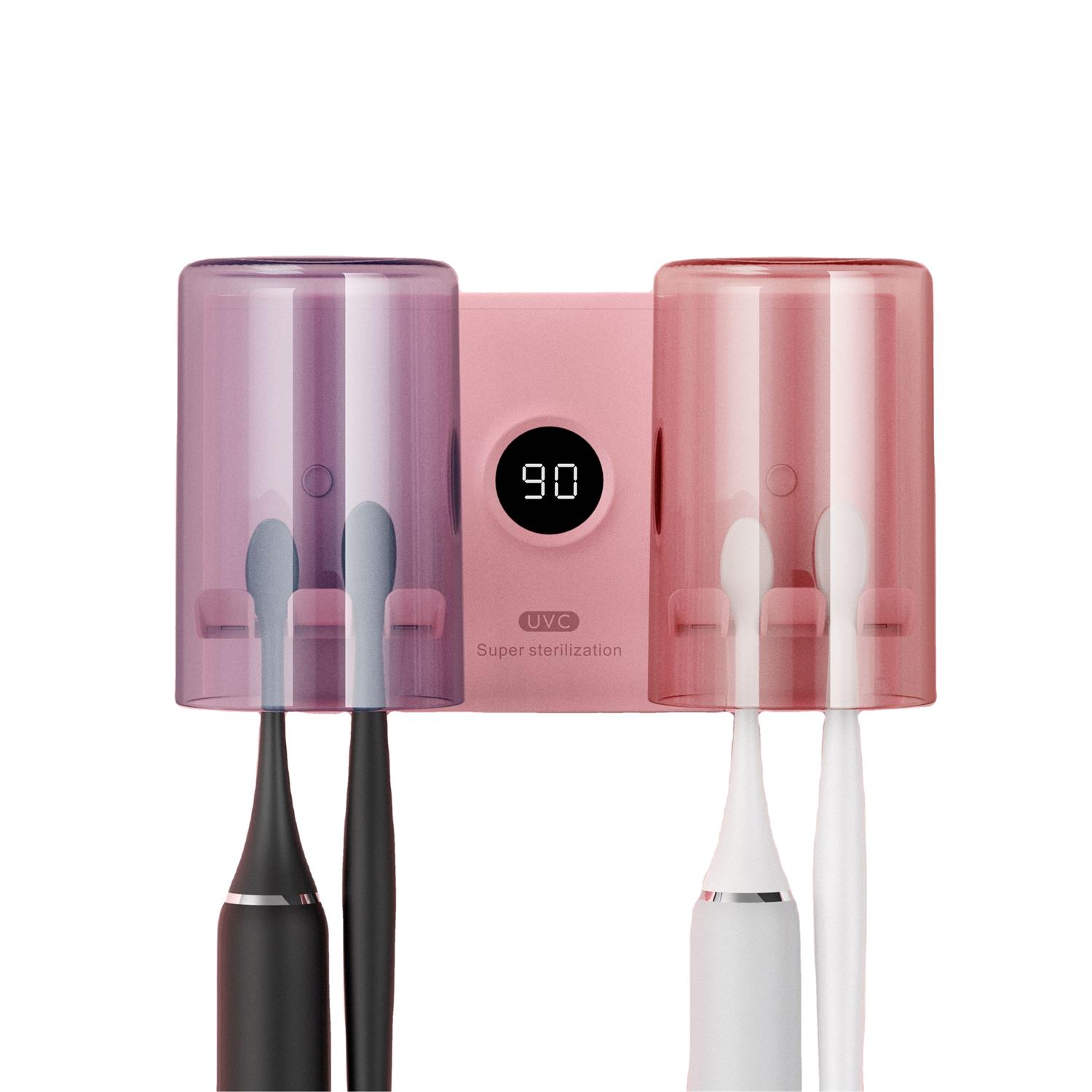 Новинка 2022, умный бытовой уход за полостью рта, UVC, дезинфицирующие средства, перезаряжаемая электрическая настенная зубная щетка, стерилизатор, держатель