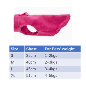 <span class=keywords><strong>Chaleco</strong></span> de Forro <span class=keywords><strong>Polar</strong></span> Suave y Cálido para Perros y Gatos, Ropa con Arnés, Logotipo Personalizado, Diseño Liso o a Cuadros, <span class=keywords><strong>Chaleco</strong></span> de Terciopelo Grueso para Otoño e Invierno - Product Image 6