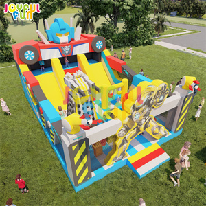 JOYFUL FUN Parco Divertimenti Gonfiabile Commerciale a Tema Orsacchiotto per Bambini, Giochi Gonfiabili per Parchi di Divertimento - Product Image 4