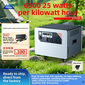 Centrale Électrique Portable Extérieure 220V Grande Capacité pour Camping et Événements – Alimentation d'Urgence au Lithium Fer Phosphate - Product Image 3