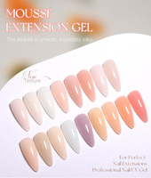 Menghe Nail Hard Gel Mousse Nail Builder Soak Off HEMA Free TPO Buildering Extensions Jar Uv Gel Builder for Nails