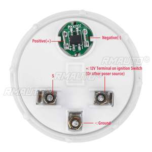 Kit de Medidor de Temperatura de Aceite Universal para Automóvil de 2 Pulgadas y 52 mm, Pantalla LED Digital de 12 V, Medidor de Temperatura de Aceite para Automóvil con Sensor de 1/8 NPT - Product Image 5