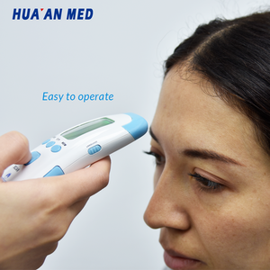 HUAAN MED 3 en 1 Thermomètre <span class=keywords><strong>frontal</strong></span> infrarouge numérique sans contact pour bébé parlant de la température corporelle - Product Image 3