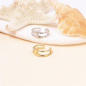 Copper <b>Adjustable</b> Cute Dolphin Toe <b>Ring</b> for Women Jewelry Small <b>Size</b> Open Tail Stacking <b>Rings</b> Summer Beach Foot Jewelry - Product Image 5