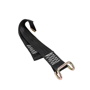 <span class=keywords><strong>Sangle</strong></span> d'arrimage galvanisée de 2 pouces, 800 kg, certifiée GS, pour remorque de <span class=keywords><strong>camion</strong></span>, avec boucle de centrage en polyester et crochet de rappel - Product Image 1