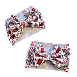 Navidad vaca Animal diadema invierno <span class=keywords><strong>Liverpool</strong></span> bala bebé diademas Nylon Santa elfo diadema para Niña Accesorios de lazo para <span class=keywords><strong>el</strong></span> cabello - Product Image 4