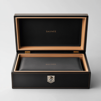 Caja de Embalaje de Perfume de Cuero PU Hecha a Mano y Personalizable Directo de Fábrica