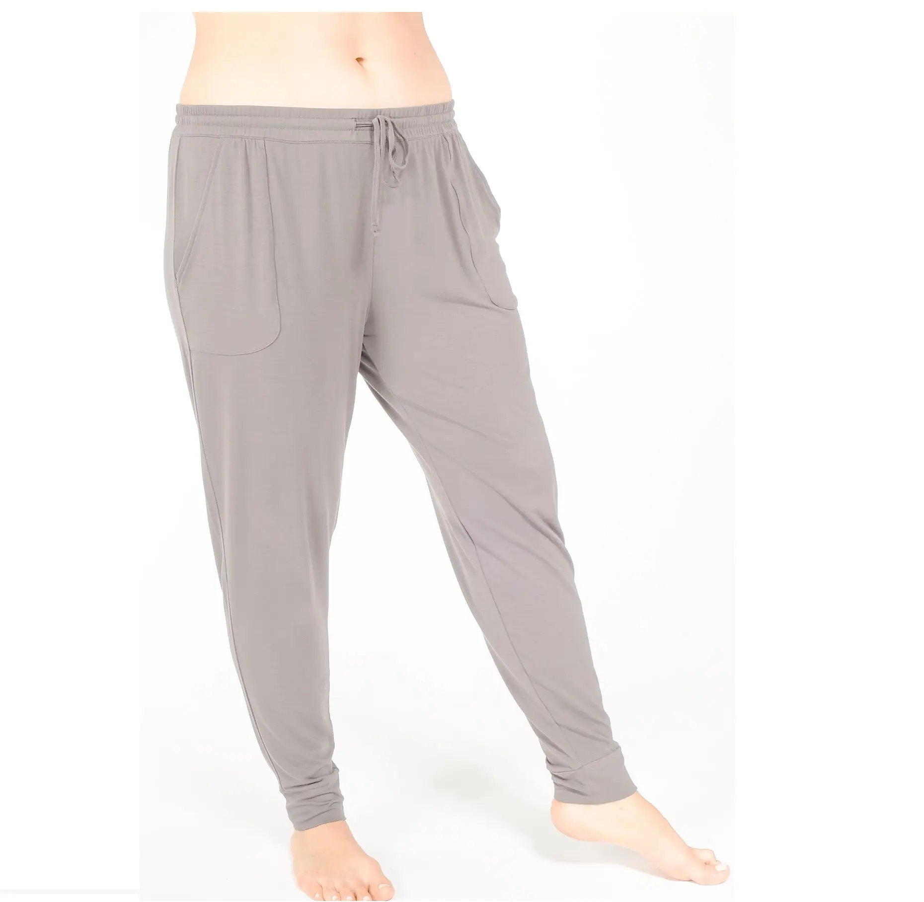 High Quality Bamboo Modal Breathable Softest Comfy Side Pocket Sport Leggings Jersey Jog Pants Lounge Pants