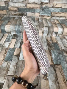 Rco28 OEM <strong>Real</strong> Wholesale Snake Skin Bagswomen High Top Quality Customized Exotic Luxury Gift Designer <strong>Clutch</strong> Genuine Leather Bag - Product Image 4